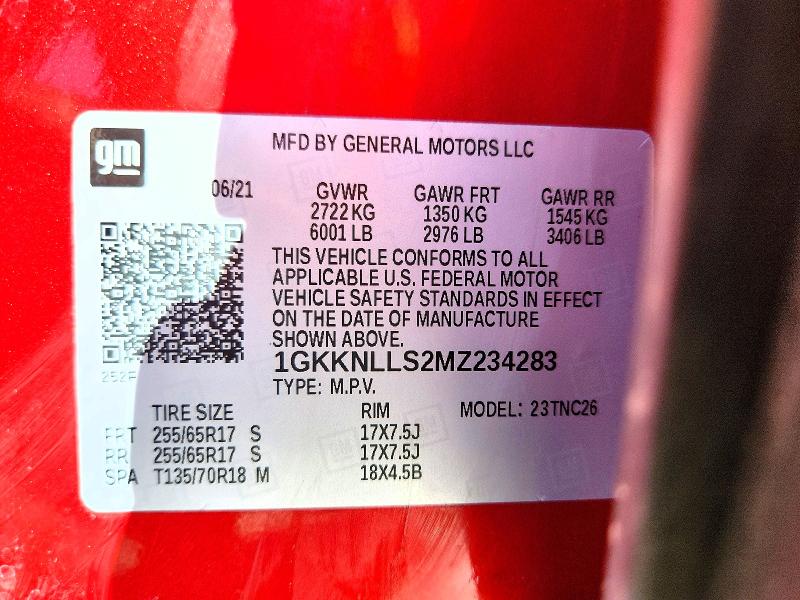 Продажа на аукционе авто 2021 Gmc Acadia, vin: 1GKKNLLS2MZ234283, номер лота: 60441106