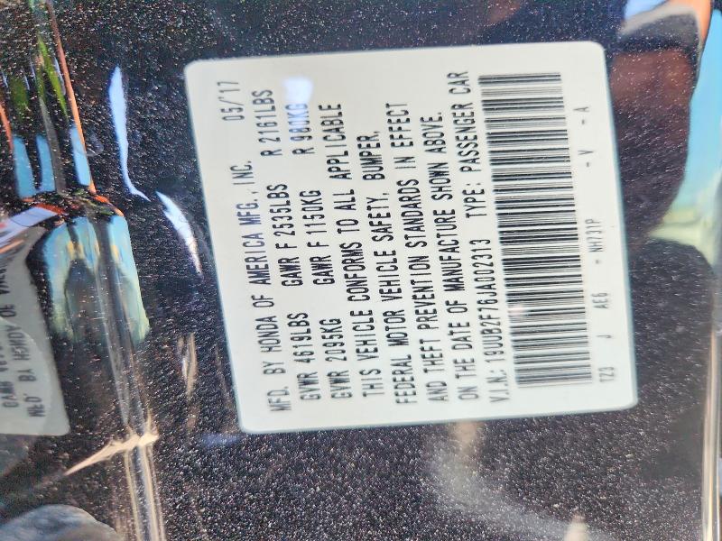 2018 Acura Tlx მანქანა იყიდება აუქციონზე, vin: 19UUB2F76JA002313, აუქციონის ნომერი: 60843806