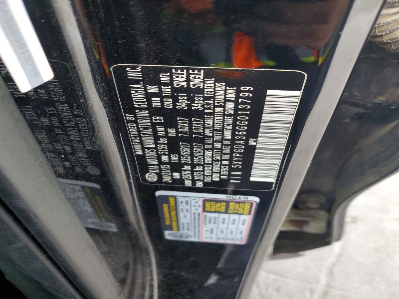 Aukcja sprzedaży 2016 Kia Sorento, vin: 5XYPGDA36GG013799, numer aukcji: 62300616