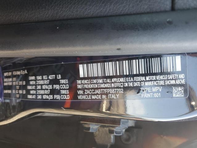 2015 Jeep Renegade მანქანა იყიდება აუქციონზე, vin: ZACCJABT7FPB87702, აუქციონის ნომერი: 60684526