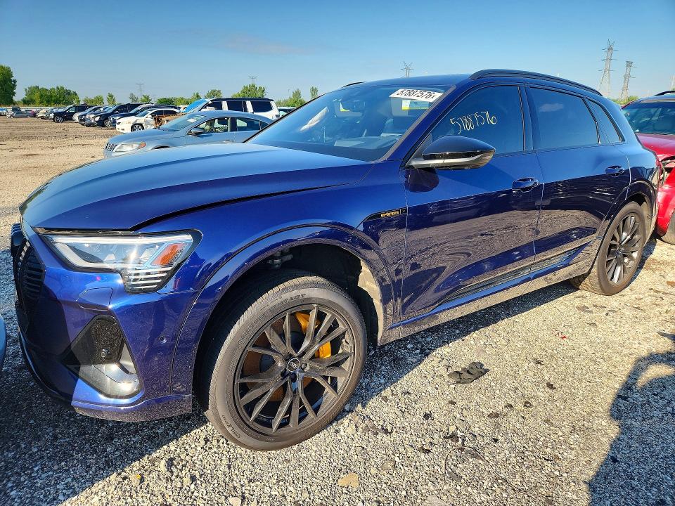 57887576 :رقم المزاد ، WA1VABGEXNB027048 vin ، 2022 Audi E-tron مزاد بيع