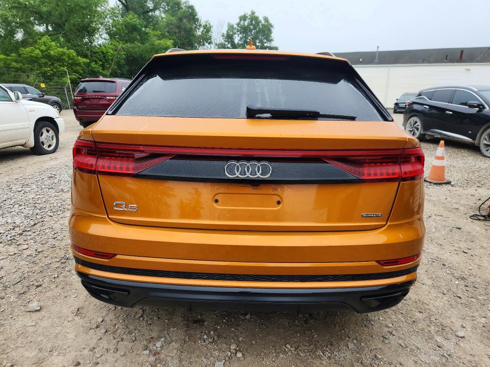 2020 Audi Q8 მანქანა იყიდება აუქციონზე, vin: WA1FVAF18LD022109, აუქციონის ნომერი: 59907086