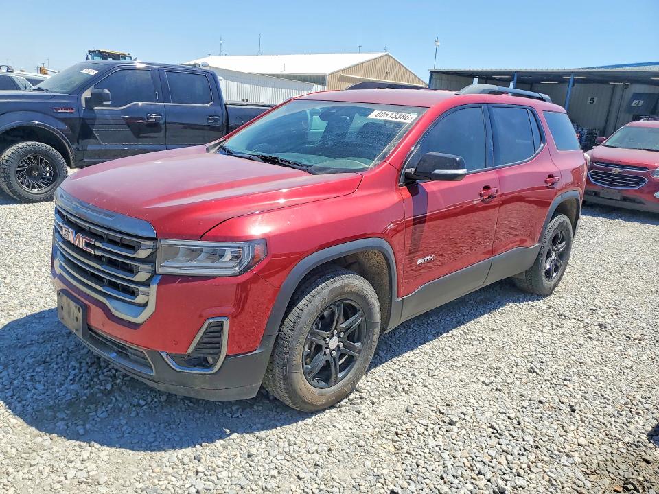 60513386 :رقم المزاد ، 1GKKNLLS7LZ143847 vin ، 2020 Gmc Acadia مزاد بيع