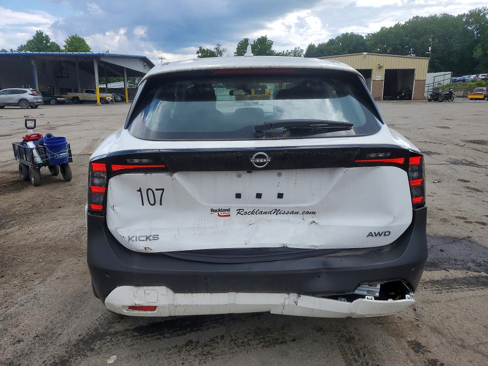 Продажа на аукционе авто 2025 Nissan Kicks, vin: 3N8AP6BB1SL399402, номер лота: 63302156