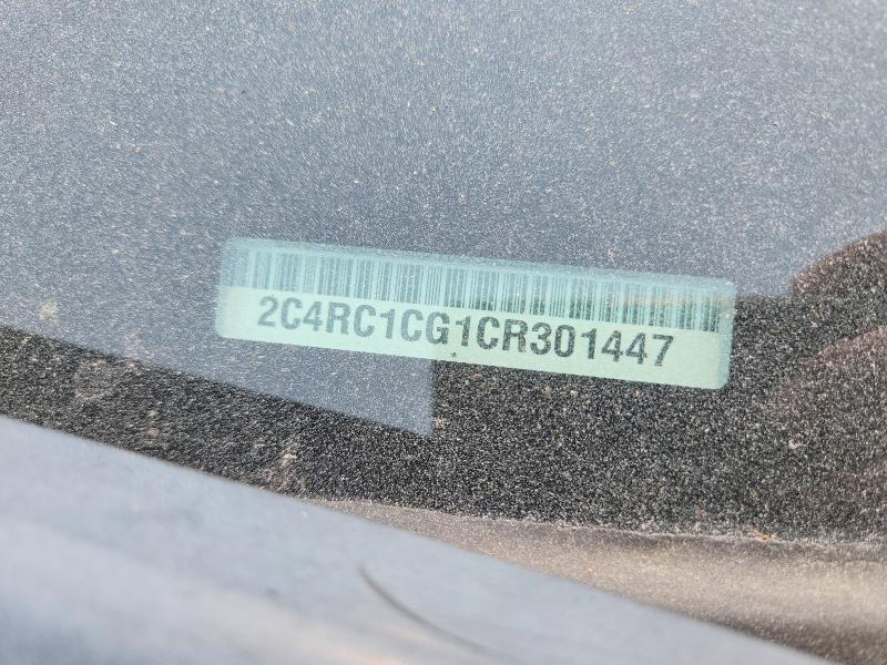 2012 Chrysler Town & Country მანქანა იყიდება აუქციონზე, vin: 2C4RC1CG1CR301447, აუქციონის ნომერი: 61077716