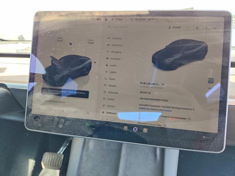 Продаж на аукціоні авто 2024 Tesla Model Y, vin: 7SAYGDED6RF117052, номер лоту: 59111836