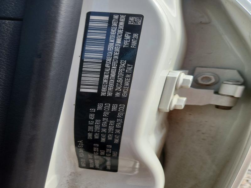 62627416 :رقم المزاد ، ZACCJBAT0FPB76422 vin ، 2015 Jeep Renegade مزاد بيع