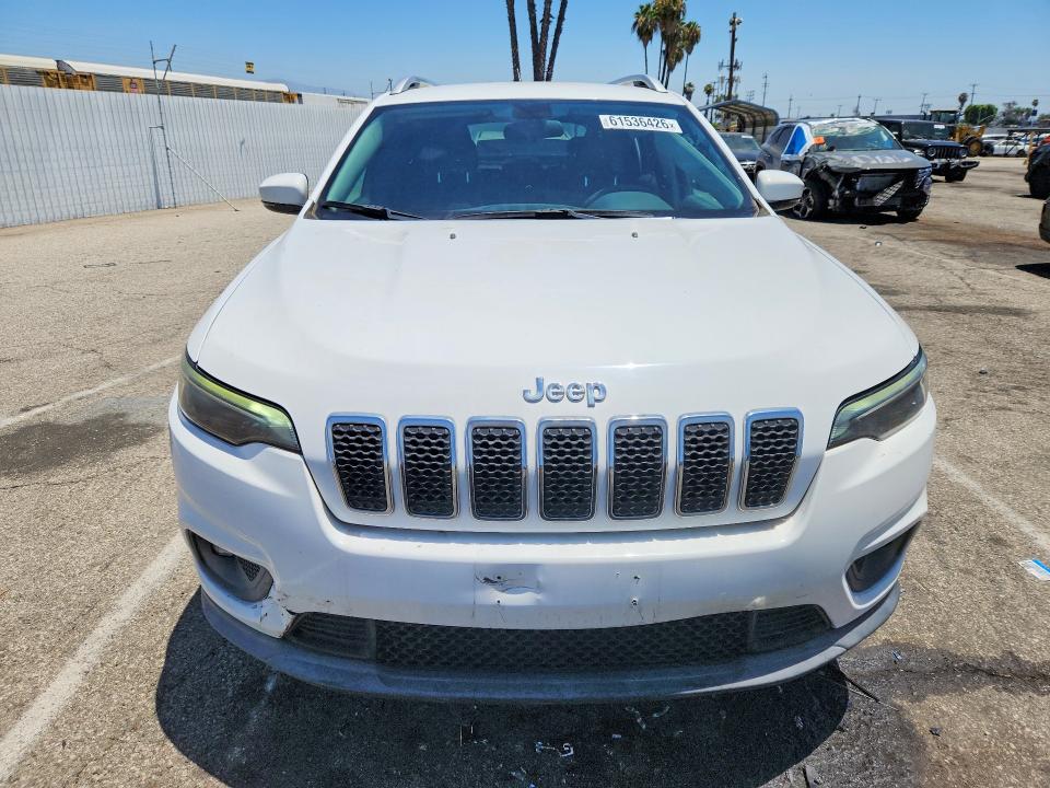 2019 Jeep Cherokee მანქანა იყიდება აუქციონზე, vin: 1C4PJLLB0KD262591, აუქციონის ნომერი: 61536426