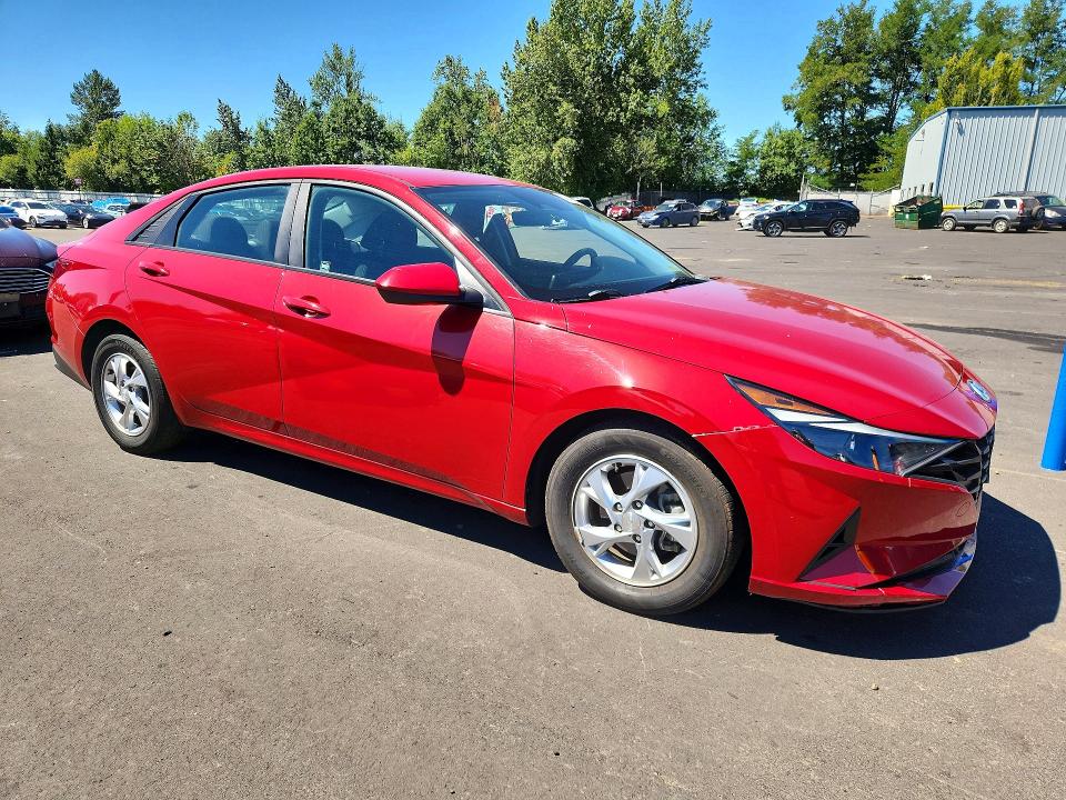 60179596 :رقم المزاد ، KMHLL4AG9MU124317 vin ، 2021 Hyundai Elantra مزاد بيع