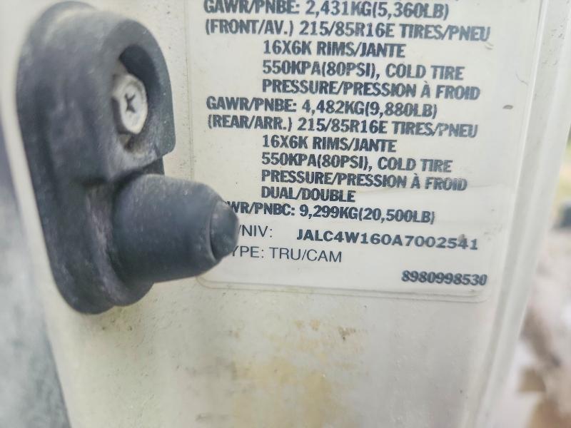 Продажа на аукционе авто 2010 Isuzu Npr, vin: JALC4W160A7002541, номер лота: 59633526
