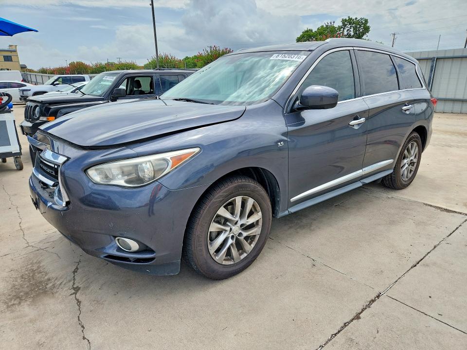 61520316 :رقم المزاد ، 5N1AL0MN0EC545473 vin ، 2014 Infiniti Qx60 مزاد بيع