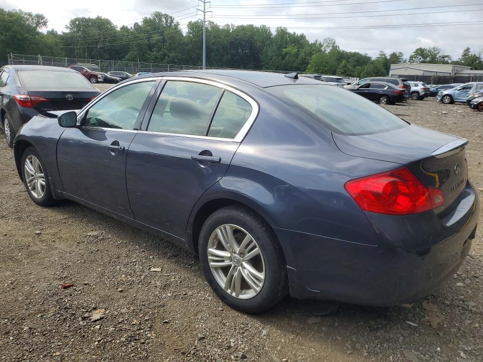 2011 Infiniti G25 Sedan მანქანა იყიდება აუქციონზე, vin: JN1DV6AR7BM651160, აუქციონის ნომერი: 60051196