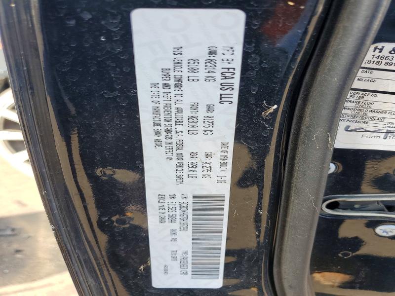 2016 Dodge Charger მანქანა იყიდება აუქციონზე, vin: 2C3CDXHG7GH187291, აუქციონის ნომერი: 61193446