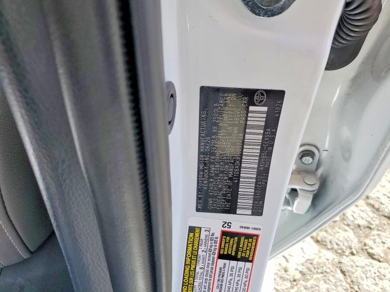 62060946 :رقم المزاد ، 4T1DBADK9TU057738 vin ، 2026 Toyota Camry مزاد بيع