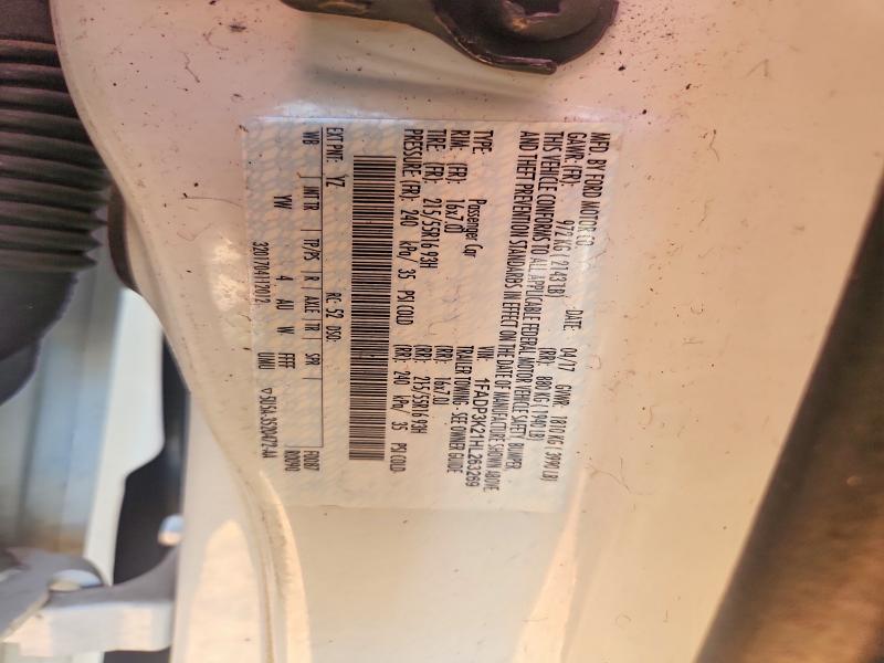 2017 Ford Focus მანქანა იყიდება აუქციონზე, vin: 1FADP3K21HL263269, აუქციონის ნომერი: 59320176