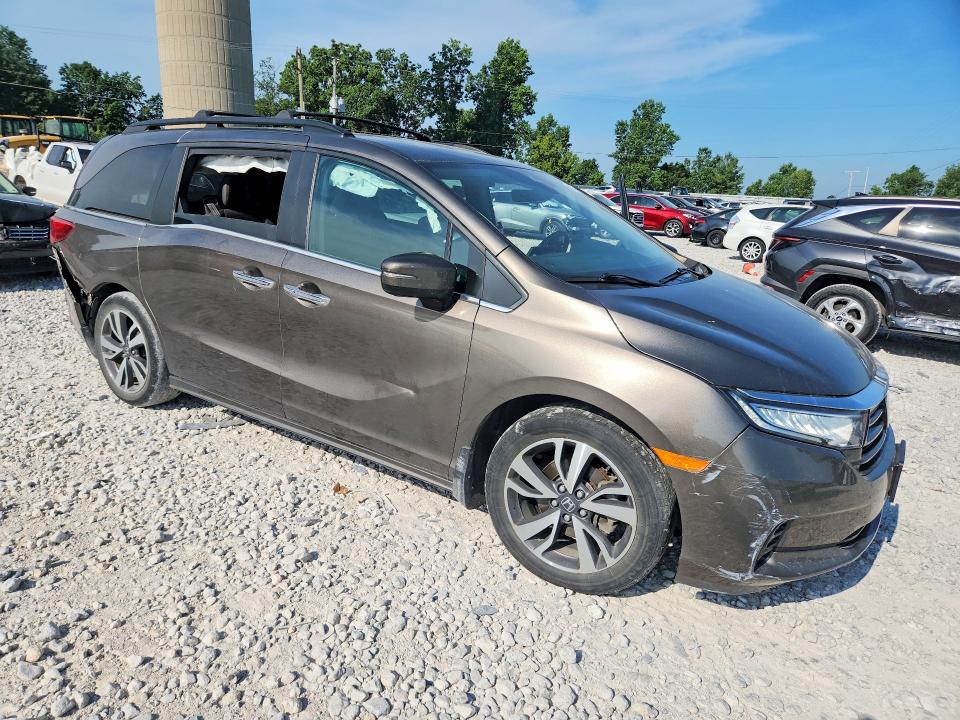 61026626 :رقم المزاد ، 5FNRL6H89NB052134 vin ، 2022 Honda Odyssey مزاد بيع