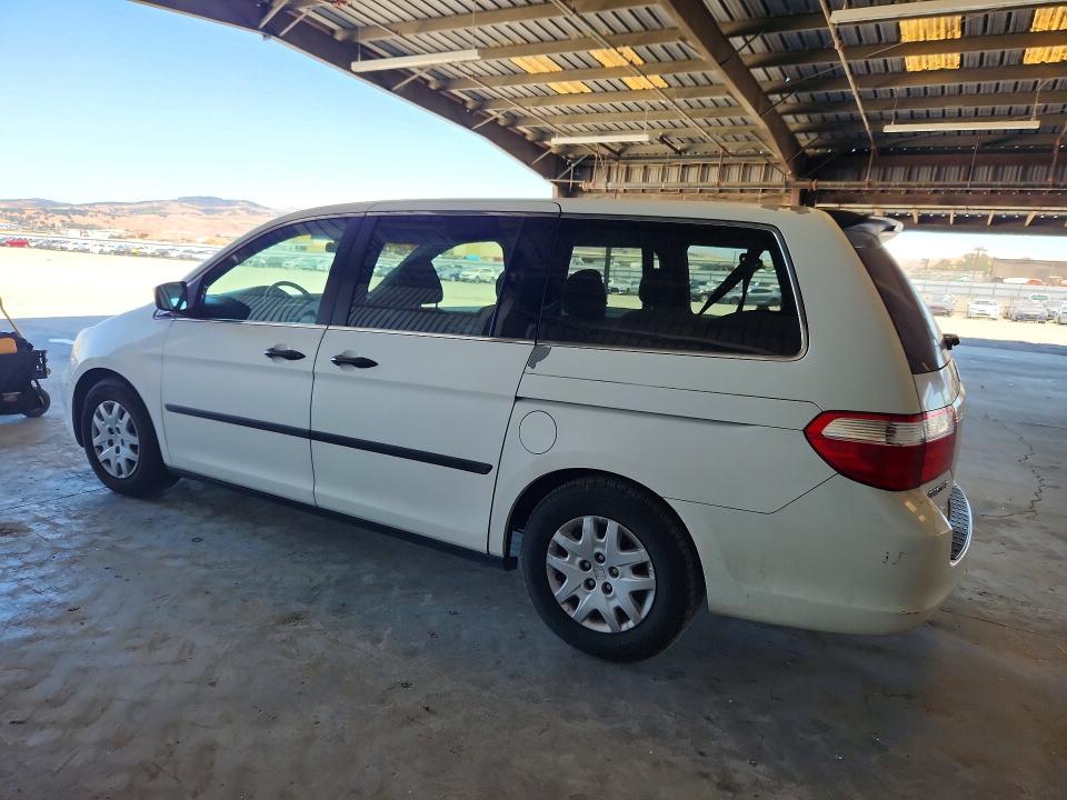 60466256 :رقم المزاد ، 5FNRL38227B022003 vin ، 2007 Honda Odyssey مزاد بيع