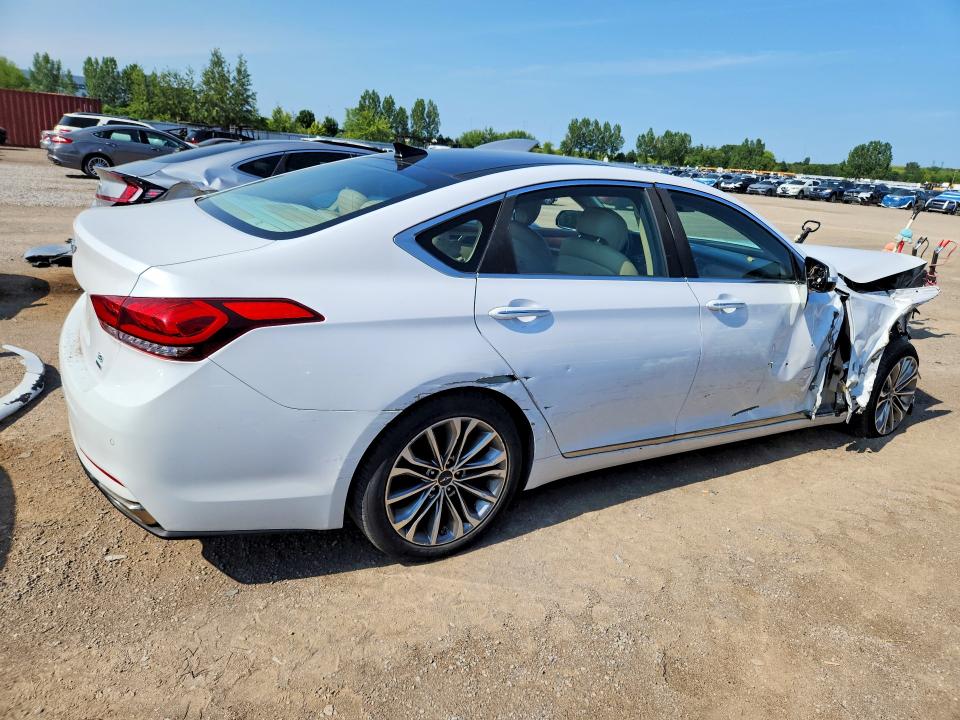 Продажа на аукционе авто 2017 Genesis G80, vin: KMHGN4JE8HU193614, номер лота: 61395726