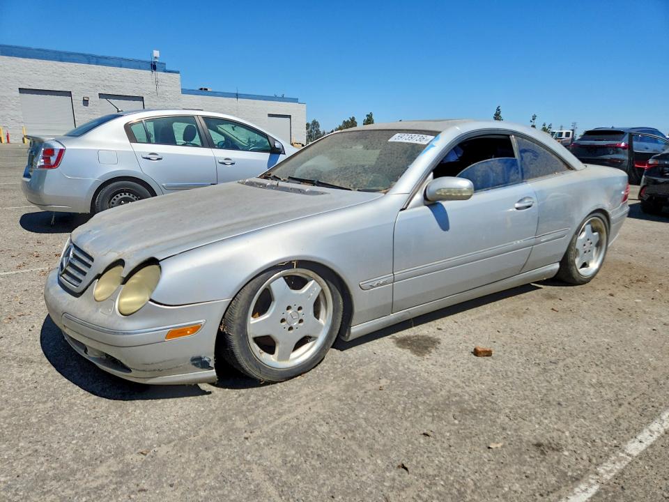 59739736 :رقم المزاد ، WDBPJ78J11A009706 vin ، 2001 Mercedes-benz Cl مزاد بيع