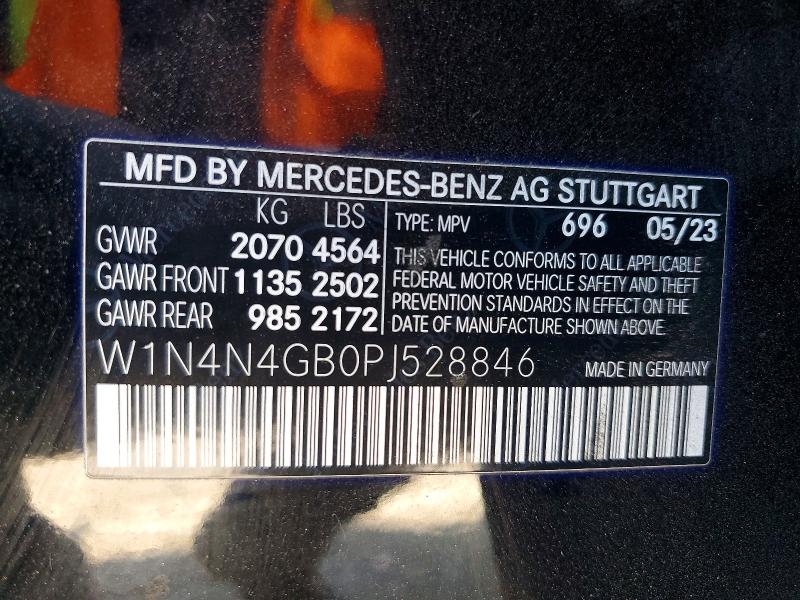 Продажа на аукционе авто 2023 Mercedes-benz Gla, vin: W1N4N4GB0PJ528846, номер лота: 61055746