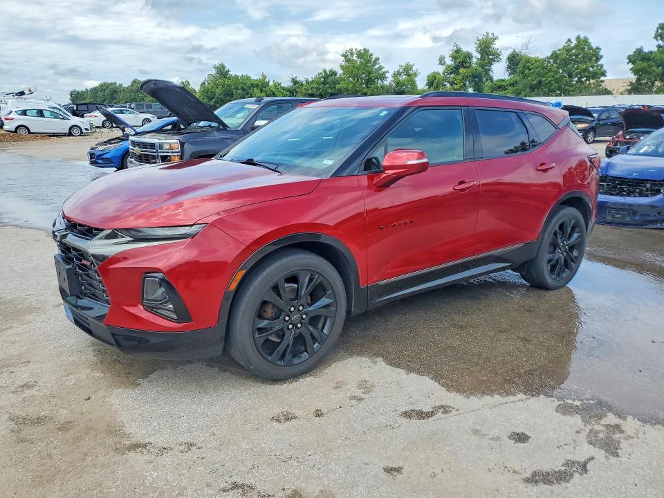63334316 :رقم المزاد ، 3GNKBKRSXMS504807 vin ، 2021 Chevrolet Blazer مزاد بيع