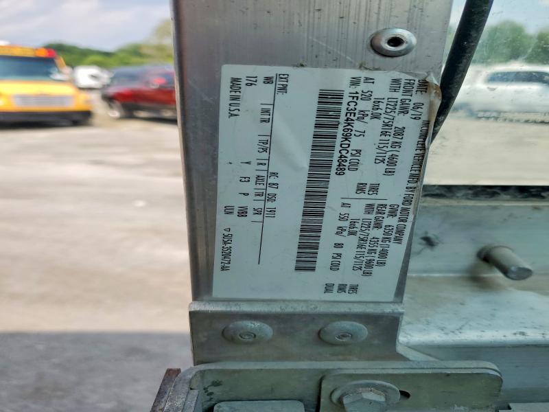 Продажа на аукционе авто 2019 Ford E450, vin: 1FC3E4K69KDC48489, номер лота: 61037046