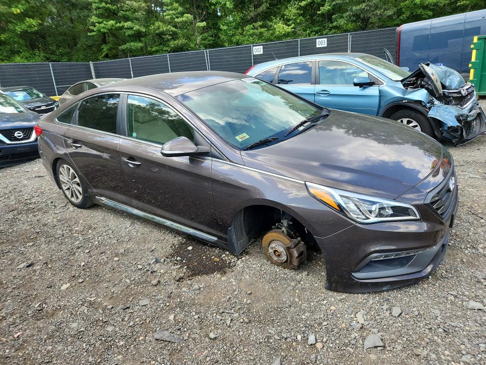 2017 Hyundai Sonata მანქანა იყიდება აუქციონზე, vin: 5NPE34AF1HH474223, აუქციონის ნომერი: 63500446