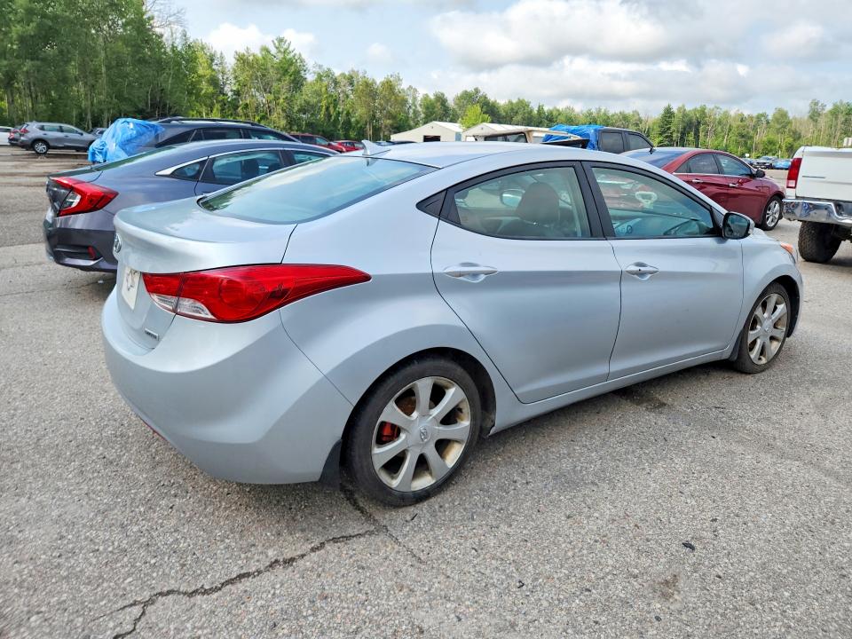 62808246 :رقم المزاد ، 5NPDH4AE4DH319485 vin ، 2013 Hyundai Elantra مزاد بيع