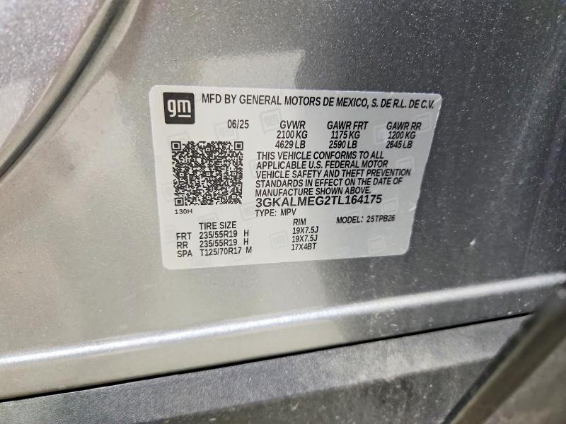 62085696 :رقم المزاد ، 3GKALMEG2TL164175 vin ، 2026 Gmc Terrain مزاد بيع