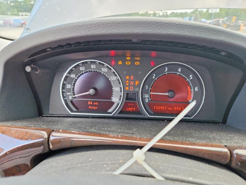 60196386 :رقم المزاد ، WBAHN83568DT84068 vin ، 2008 Bmw 750 مزاد بيع