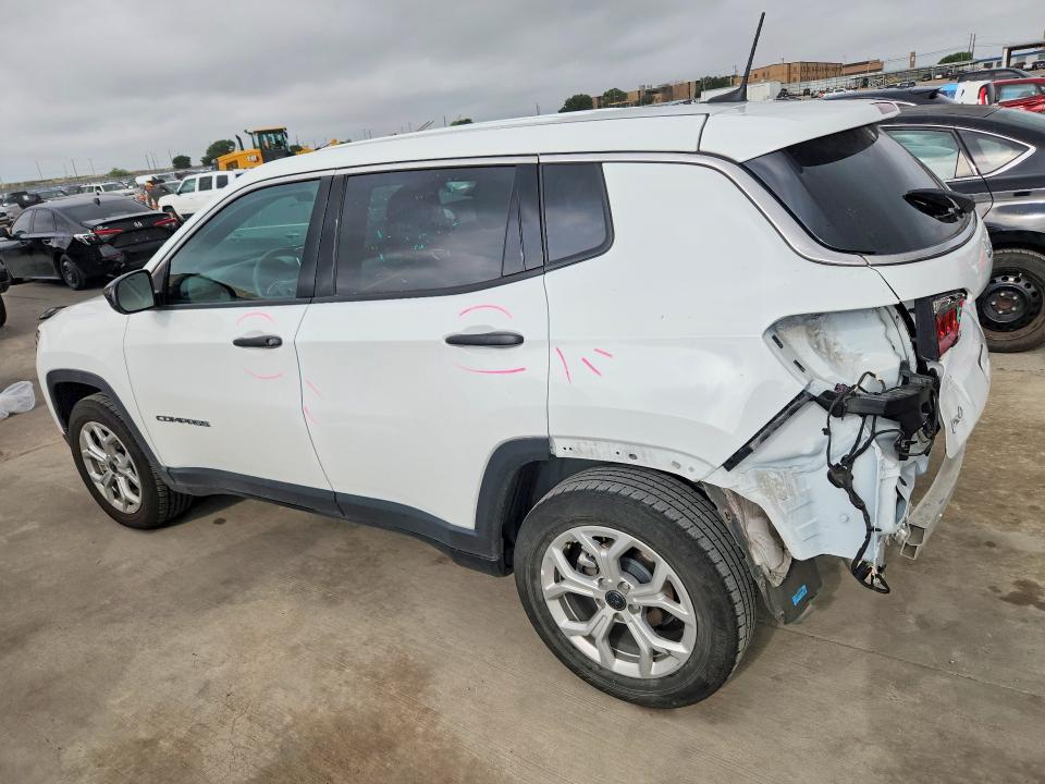 61365806 :رقم المزاد ، 3C4NJDAN9ST534740 vin ، 2025 Jeep Compass مزاد بيع