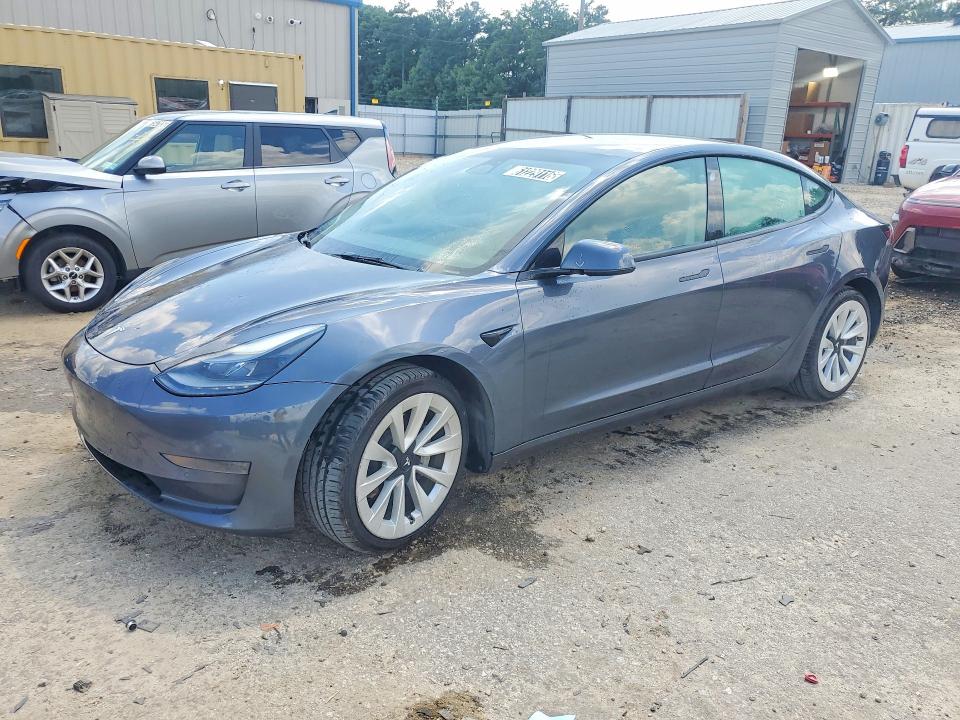 61229116 :رقم المزاد ، 5YJ3E1EA5NF291075 vin ، 2022 Tesla Model 3 مزاد بيع