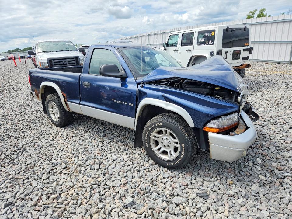 2002 Dodge Dakota მანქანა იყიდება აუქციონზე, vin: 1B7FL46XX2S625784, აუქციონის ნომერი: 61613466