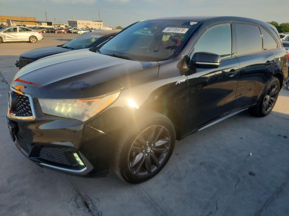 60706976 :رقم المزاد ، 5J8YD4H08LL023842 vin ، 2020 Acura Mdx مزاد بيع