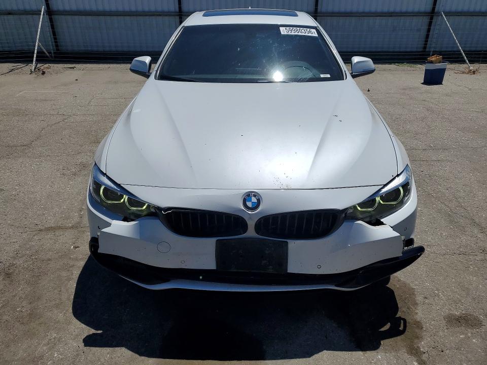 2018 Bmw 430i მანქანა იყიდება აუქციონზე, vin: WBA4J1C55JBG80480, აუქციონის ნომერი: 59980356