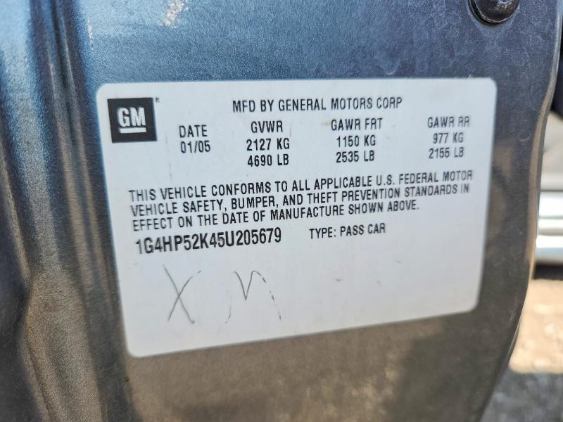 Aukcja sprzedaży 2005 Buick Lesabre, vin: 1G4HP52K45U205679, numer aukcji: 63034456