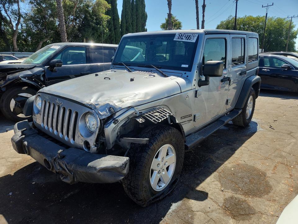 2018 Jeep Wrangler Unlimited მანქანა იყიდება აუქციონზე, vin: 1C4HJWDG8JL812026, აუქციონის ნომერი: 61742776