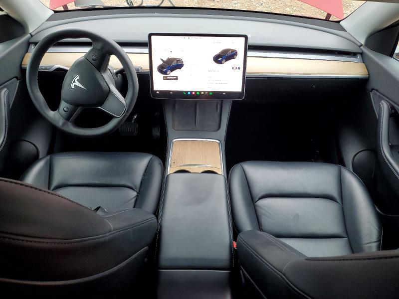 62121106 :رقم المزاد ، 5YJYGDEE3MF253685 vin ، 2021 Tesla Model Y مزاد بيع