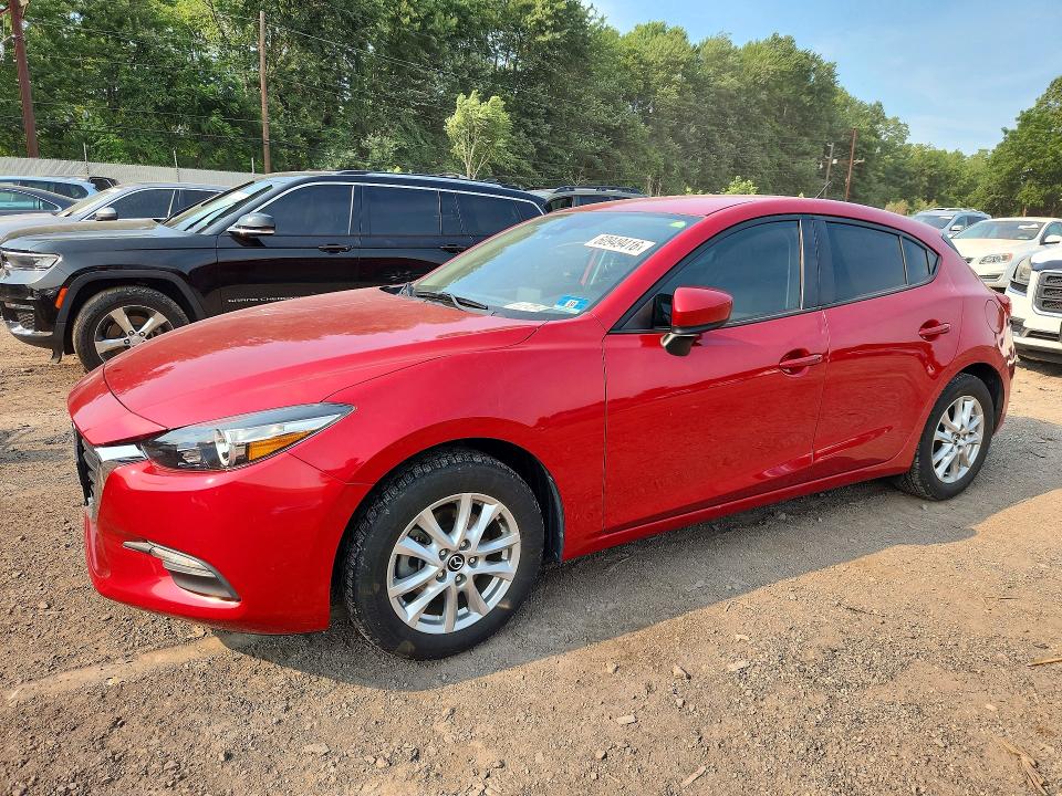 2018 Mazda 3 მანქანა იყიდება აუქციონზე, vin: 3MZBN1K70JM175161, აუქციონის ნომერი: 60949416