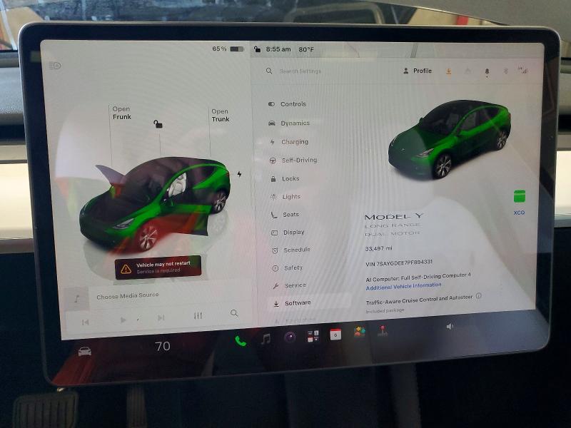 Продажа на аукционе авто 2023 Tesla Model Y, vin: 7SAYGDEE7PF894331, номер лота: 59669556