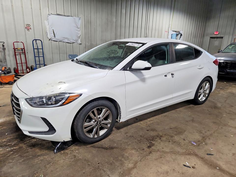 62602276 :رقم المزاد ، 5NPD84LF3HH188674 vin ، 2017 Hyundai Elantra مزاد بيع