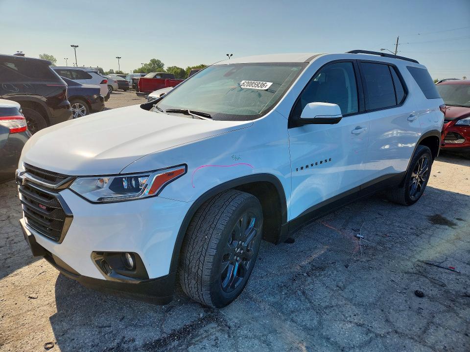 62085936 :رقم المزاد ، 1GNEVJKW2MJ241287 vin ، 2021 Chevrolet Traverse مزاد بيع