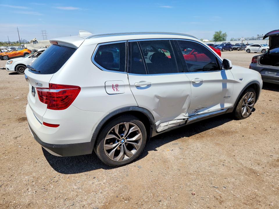 Aukcja sprzedaży 2017 Bmw X3, vin: 5UXWZ7C54H0V86311, numer aukcji: 62871306