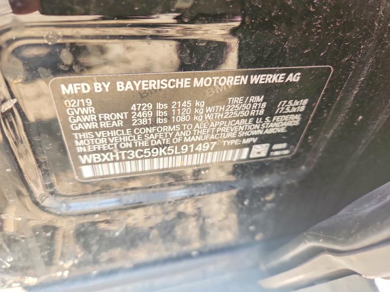 Продажа на аукционе авто 2019 Bmw X1, vin: WBXHT3C59K5L91497, номер лота: 61712976