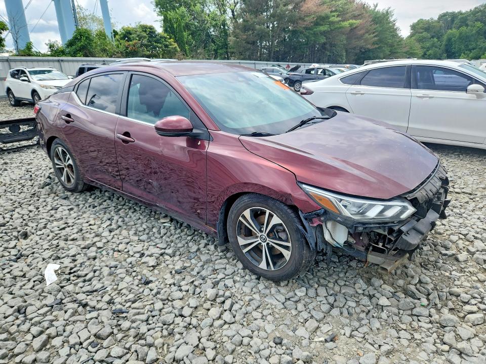 61861866 :رقم المزاد ، 3N1AB8CV0LY296719 vin ، 2020 Nissan Sentra مزاد بيع