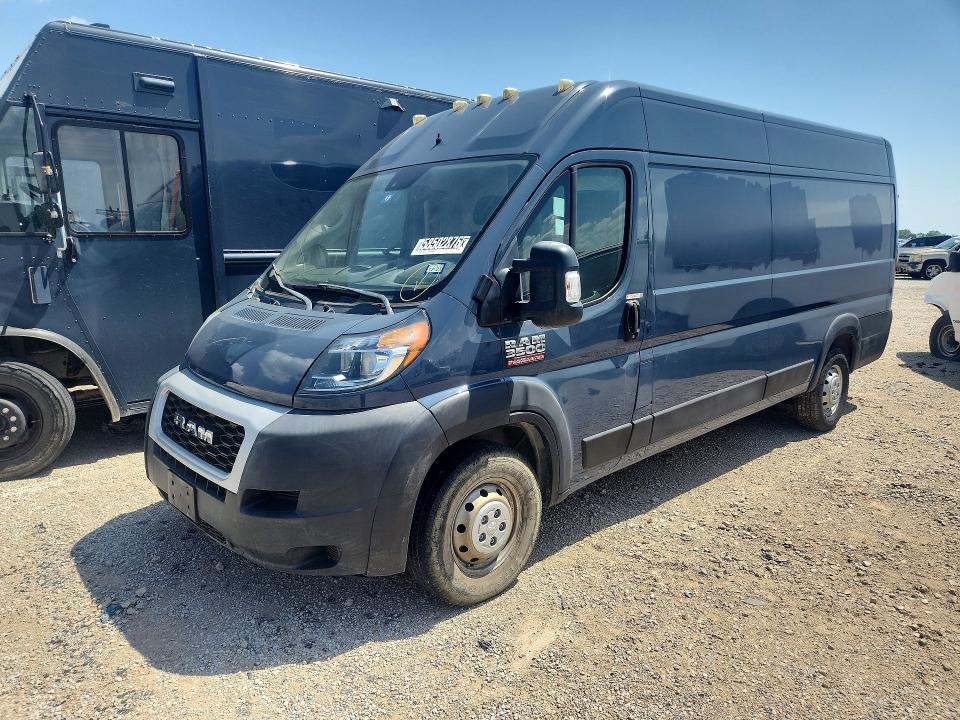 58502876 :رقم المزاد ، 3C6MRVJG4ME587291 vin ، 2021 Ram Promaster 3500 مزاد بيع