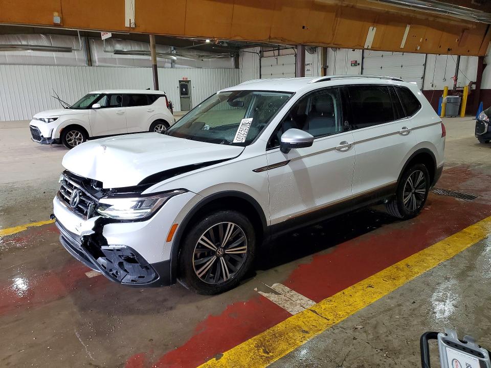 2024 Volkswagen Tiguan მანქანა იყიდება აუქციონზე, vin: 3VV6B7AX2RM224276, აუქციონის ნომერი: 61069686