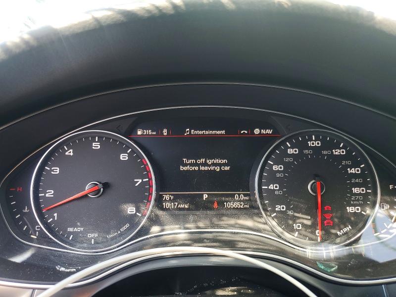 2018 Audi A7 მანქანა იყიდება აუქციონზე, vin: WAUW3AFC9JN017406, აუქციონის ნომერი: 61556886