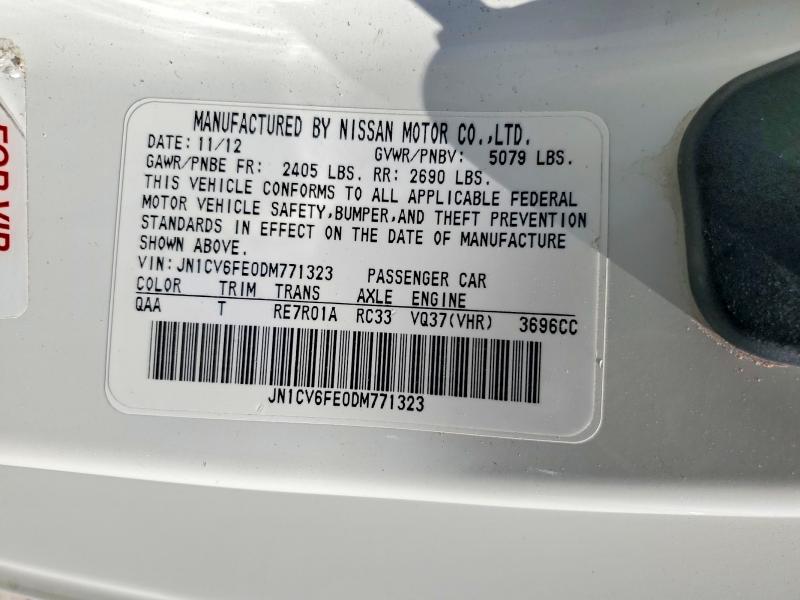 Продажа на аукционе авто 2013 Infiniti G37 Convertible, vin: JN1CV6FE0DM771323, номер лота: 62267596