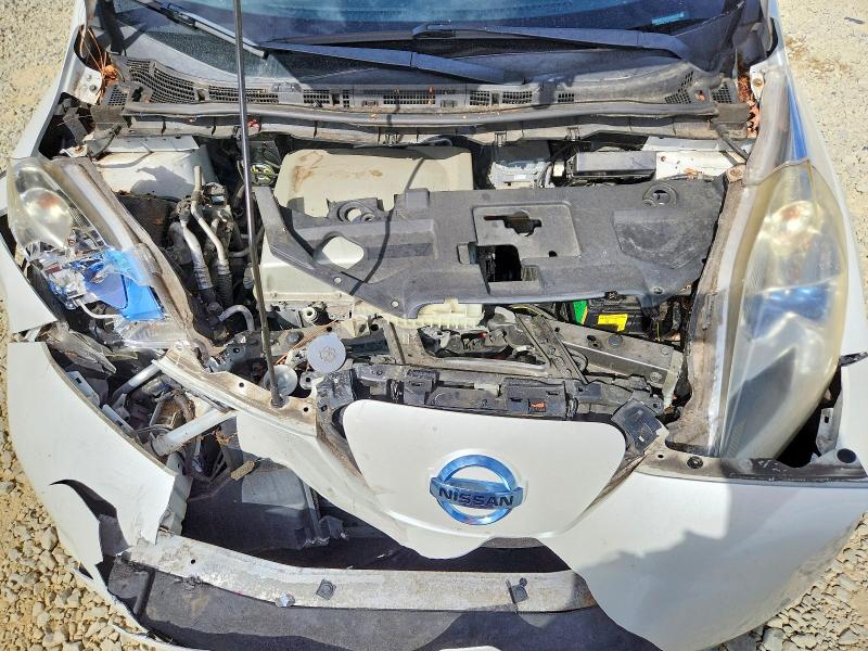 59676676 :رقم المزاد ، 1N4AZ0CP8FC304614 vin ، 2015 Nissan Leaf مزاد بيع